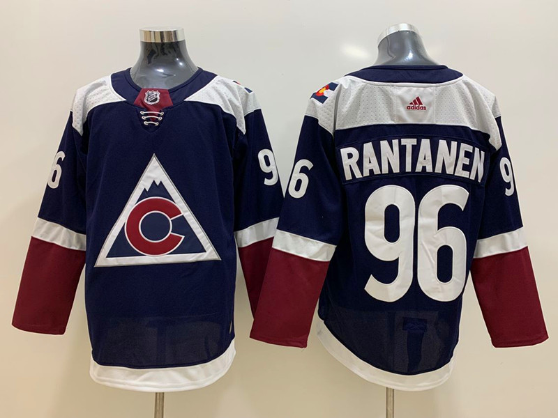 Men's Colorado Avalanche Mikko Rantanen #96 Navy Breakaway Jersey